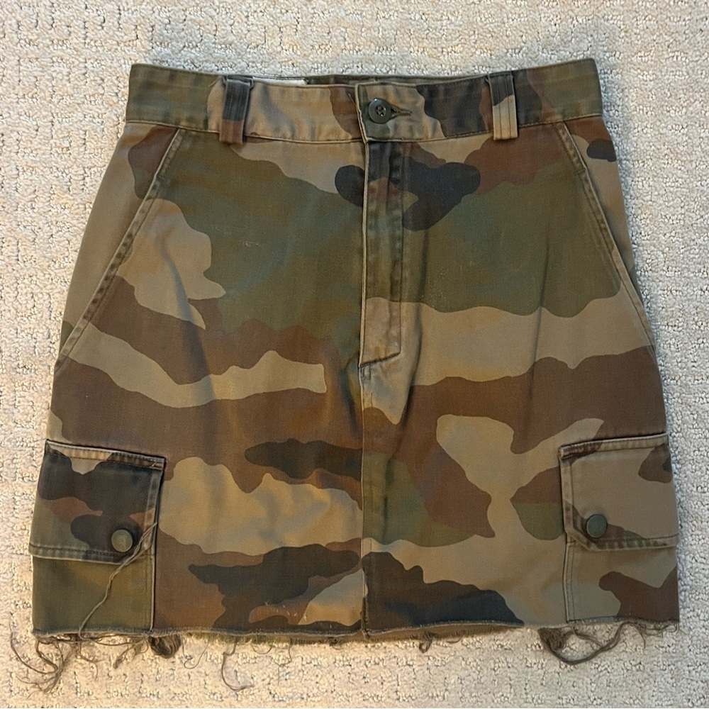 Urban Renewal Camo Cargo Skirt